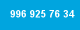 996 925 76 34 996 925 76 34